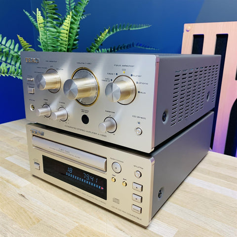 Teac A-H300 Integrated Stereo Amplifier + Teac PD-H300C CD Player Combo