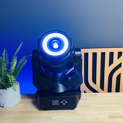 Bluesea Lighting 3W Animation RGB Moving Laser Light With LED Ring