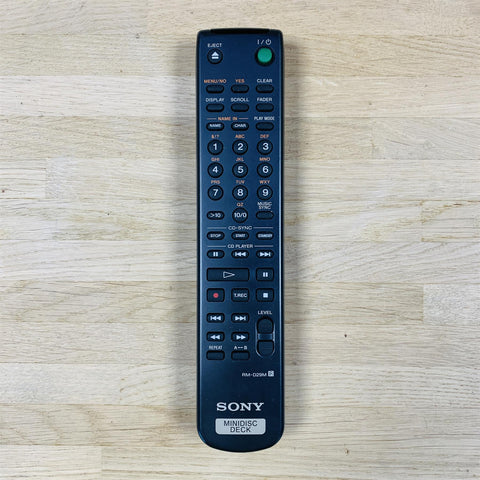 Sony MDS-JE530 Mini Disc Recorder / Player Inc Remote