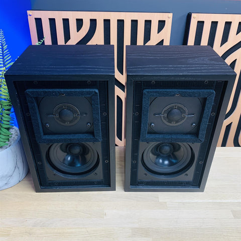 Stirling Broadcast BBC LS3/5a Monitor Loudspeaker Black Ash (Pair)