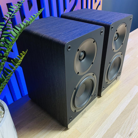 Elac Debut ConneX DCB41 Bluetooth Active Monitor Speakers Dark Walnut (Pair)