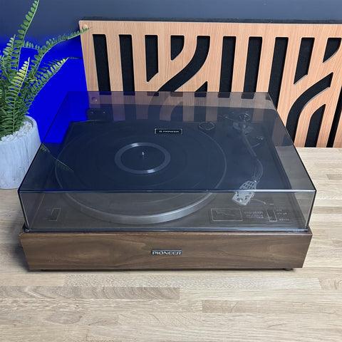 Pioneer PL-12D Stereo Turntable With Shure M75 ED Cartridge