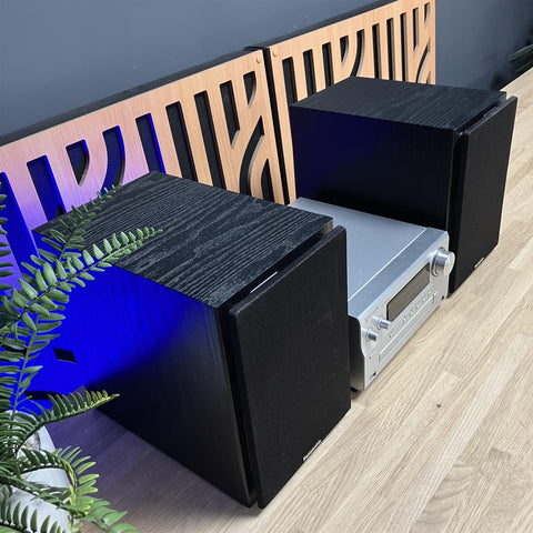 Panasonic SC-PMX94EG-S CD Stereo System DAB Bluetooth Inc Speakers