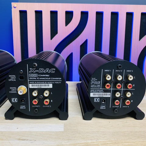 Musical Fidelity X-Series inc X-PSU/X-LP/X-DAC/X-PRE with Power Cables