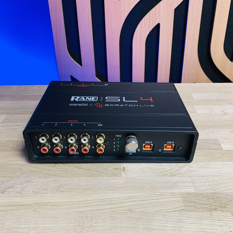 Rane SL4 Serato Scratch Live DVS DJ Audio Interface