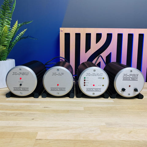 Musical Fidelity X-Series inc X-PSU/X-LP/X-DAC/X-PRE with Power Cables