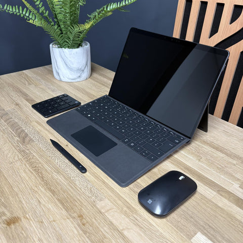 Microsoft Surface Pro 8 Bundle With Surface Pro Signature Keyboard, Number Pad + Pen And Bluetooth Modern Mobile Mouse