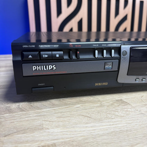 Philips CDR775 CD Recordable Rewritable Double CD Player