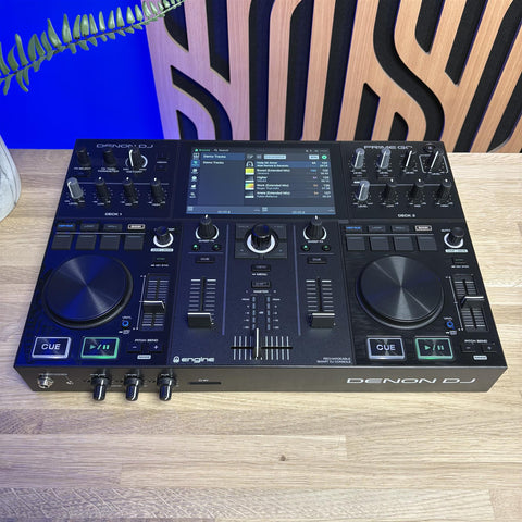 Denon DJ Prime Go with Decksaver and Magma Bag