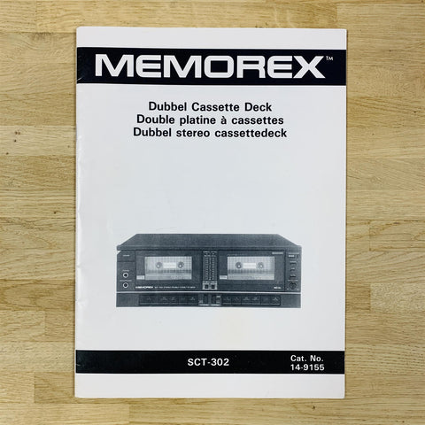 Memorex SCT-302 Cassette Deck