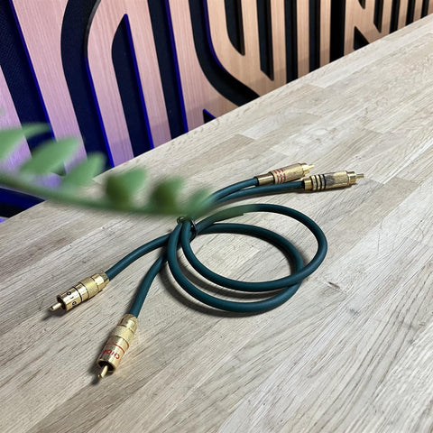 The Chord Company Cobra 2 Twin RCA Phono Interconnect Lead Cable 0.5m