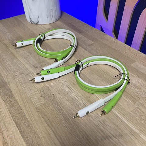 2 x Pair Neo Oyaide d+ Class B RCA Phono Interconnects (1m)