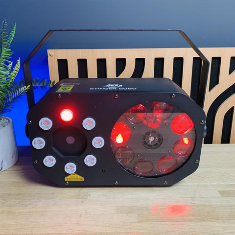 ADJ Stinger Gobo 3-FX-IN-1 Lighting Effect