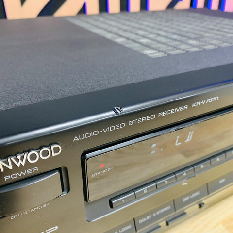 Kenwood KR-V7070 Vintage Stereo Receiver Surround Sound Dolby 600W