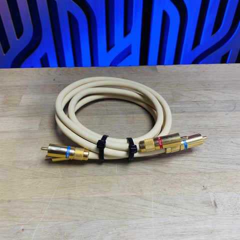 Van Den Hul 'The Name' 0.8m Twin Phono RCA Interconnect Cable Lead