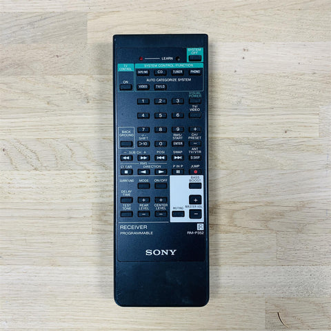 Sony RM-P352 Programmable remote Control For STR-D655