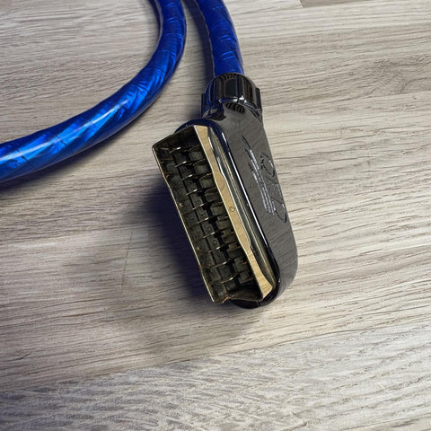 QED SQART (1.0m length) Scart Lead Screen Silver Reference AV Cable