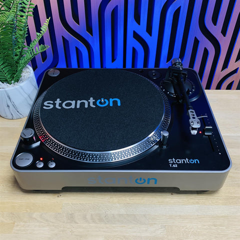 Stanton T.62 Direct Drive DJ Turntable With 500 V3 Cartridge & Stylus