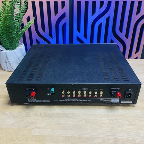 Musical Fidelity A3.2 Dual Mono Integrated Amplifier