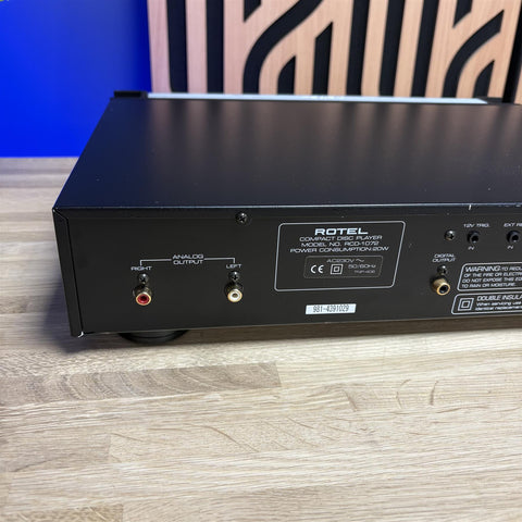 Rotel RCD 1072 CD Player With Remote