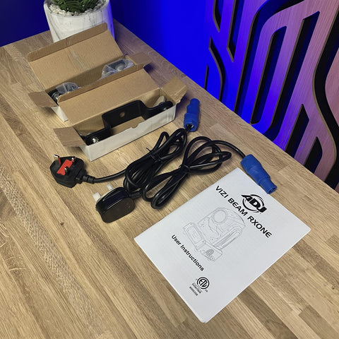 American DJ ADJ VISI Beams RXONE Moving Head Lights (Pair)