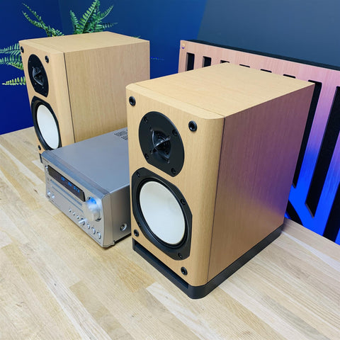 Onkyo CR-515DAB CD Player Stereo Receiver With D-N9BX Speakers