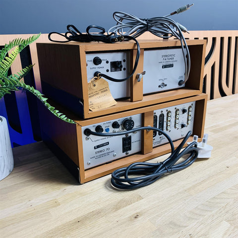 Leak Stereofetic FM Tuner and Stereo 70 Amplifier Package