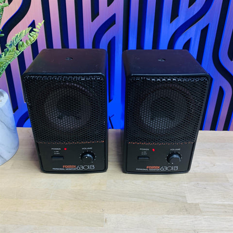 Fostex 6301B MK3 Active Monitor Speaker Canford Audio (Pair)