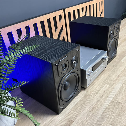Panasonic SC-PMX94EG-S CD Stereo System DAB Bluetooth Inc Speakers