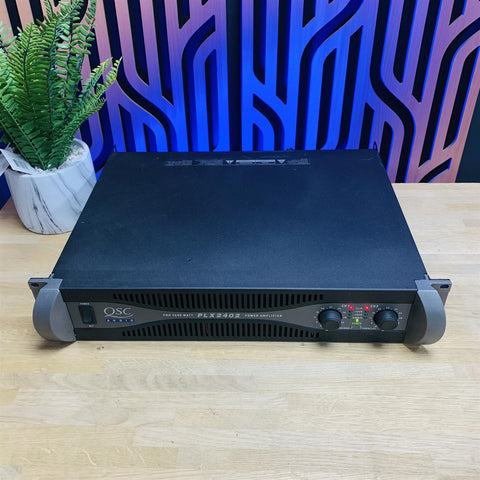 QSC PLX 2402 2400 Watt Power Amplifier