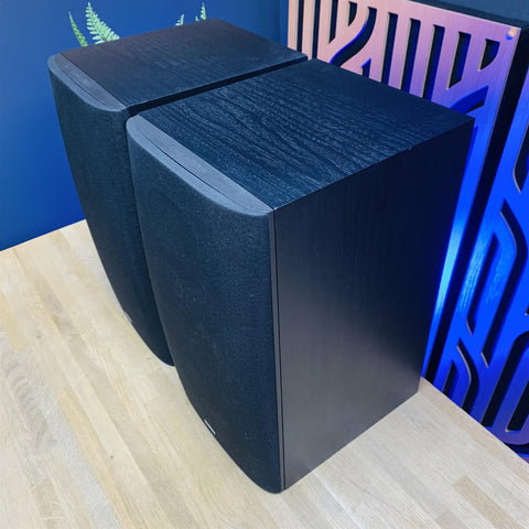 Bowers & Wilkins DM601 S3 Speakers (Pair) Black Ash