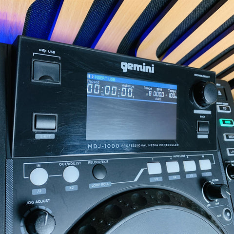 Gemini MDJ-1000 DJ Media Player
