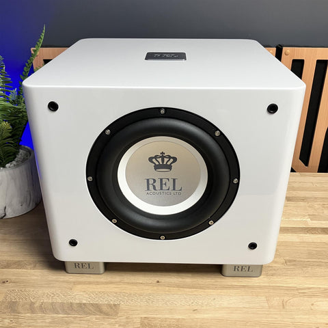 REL Acoustics T/7X Active Subwoofer Gloss White