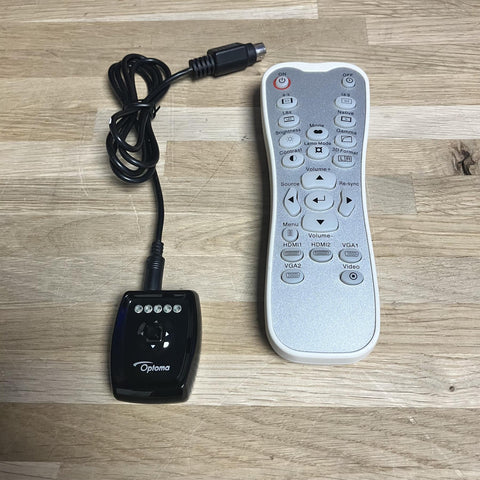 Optoma HD25E Full HD 1080P 3D DLP Projector (3851 Lamp Hours) Vogel Bracket & Remote Control