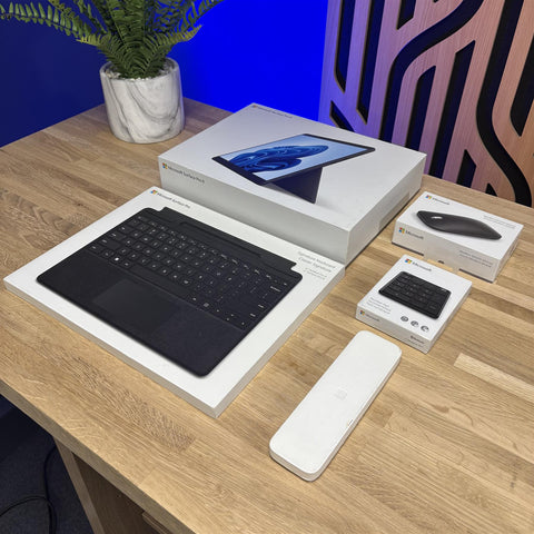 Microsoft Surface Pro 8 Bundle With Surface Pro Signature Keyboard, Number Pad + Pen And Bluetooth Modern Mobile Mouse