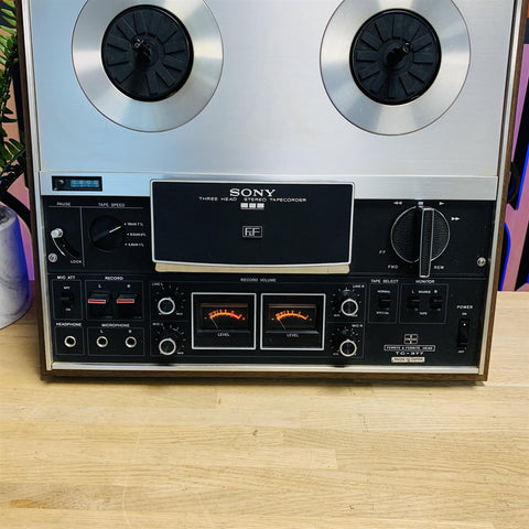 Sony TC-377 3 Head Reel To Reel Recorder - New Belts