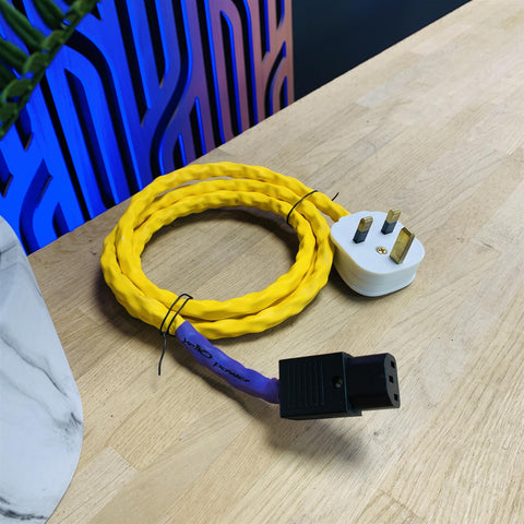 Russ Andrews Yello IEC Mains Power Kimber Kable 1.5M