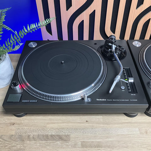 Technics SL-1210 MK3D DJ Turntables With Ortofon Concorde Pro Cartridges & Syli (Pair)