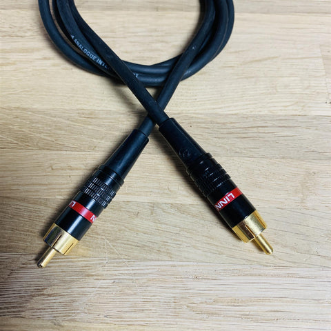Linn Black RCA Interconnects (Pair) 1.2 metres