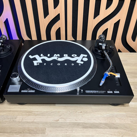 Reloop RP-4000 MK2 Direct Drive DJ Turntables With Ortofon DJ S MKII Cartridges