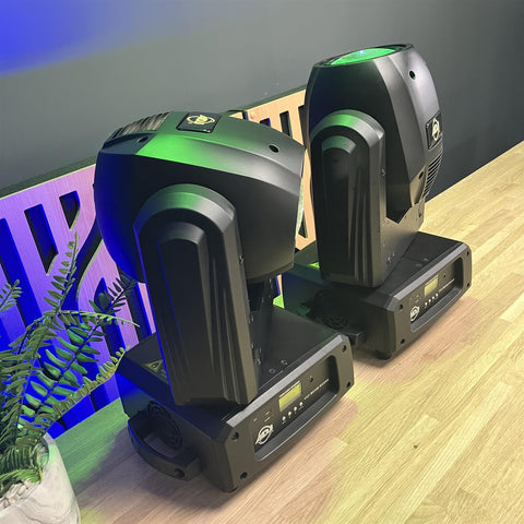 American DJ ADJ VISI Beams RXONE Moving Head Lights (Pair)