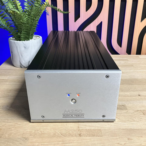 Musical Fidelity M250 Mono Block Power Amplifier Silver
