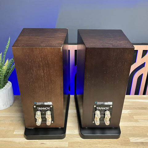 Tannoy Revolution XT 6 Bookshelf Speakers Dark Walnut