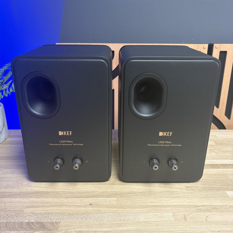 KEF LS50 Meta Carbon Black Speakers