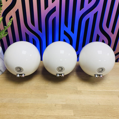 Elipson Planet M Speakers With Wall Brackets x 3 (White)
