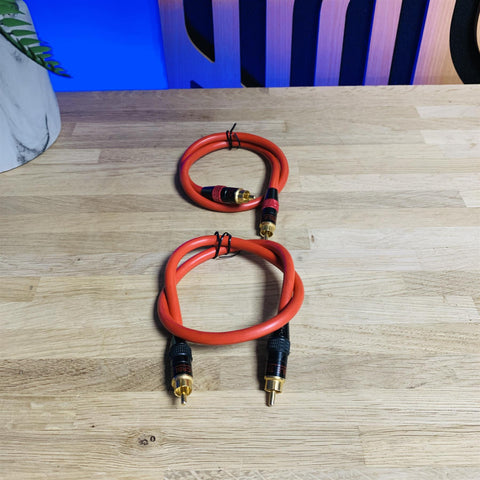 Cable Talk Red Reference RCA Interconnect Cable (pair) 0.5m