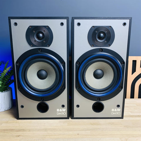 Bowers & Wilkins B&W DM110 Vintage Speakers (Pair)