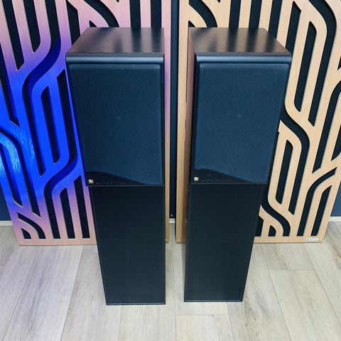 Kef CODA 9 Floor Standing Loud Speakers (Pair) Black Ash