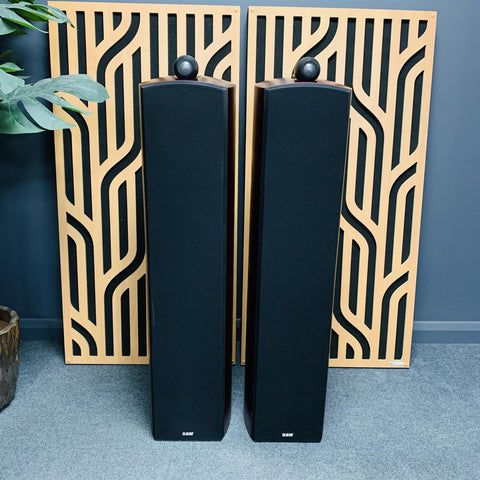 Bowers & Wilkins B&W Nautilus 804S Speakers Red Cherry (Pair)