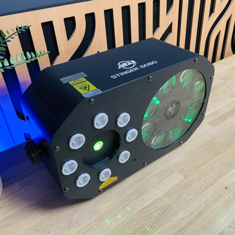 ADJ Stinger Gobo 3-FX-IN-1 Lighting Effect